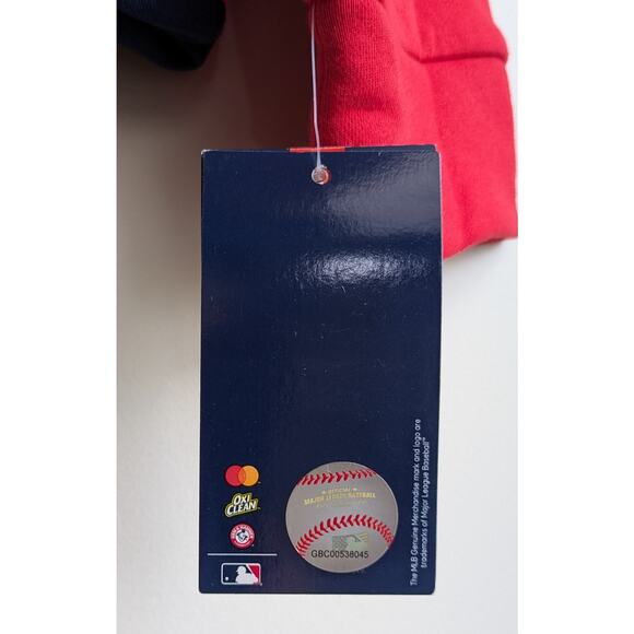 Fanatics Mens Cleveland Guardians Baseball Hoodie Medium Blue Last Whistle NEW - Picture 7 of 10